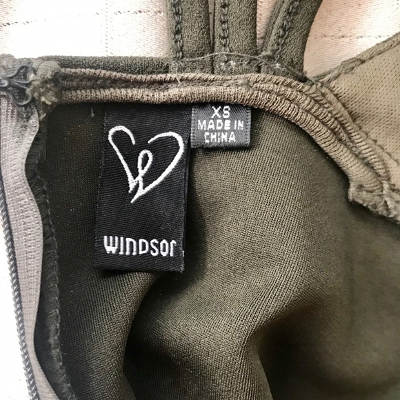 Windsor Olive Green Dress - Picture 6 of 6